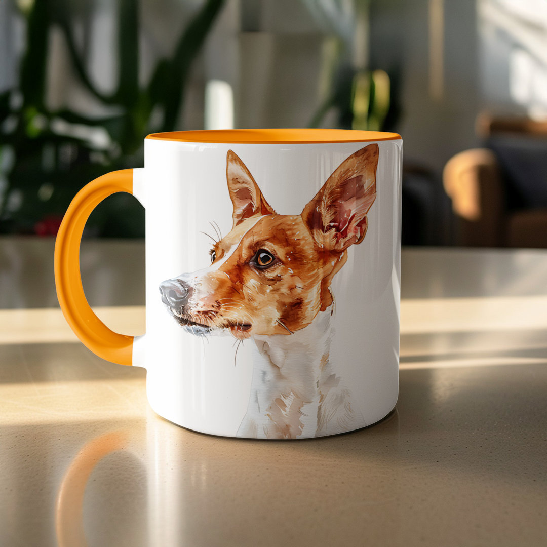Watercolor German Shepherd Design 11oz Coffee Mug