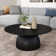 Black Round Coffee Table