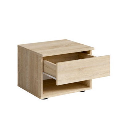 44.2cm W Laminate Bedside Table