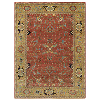 Buel Hand Knotted Wool Rug