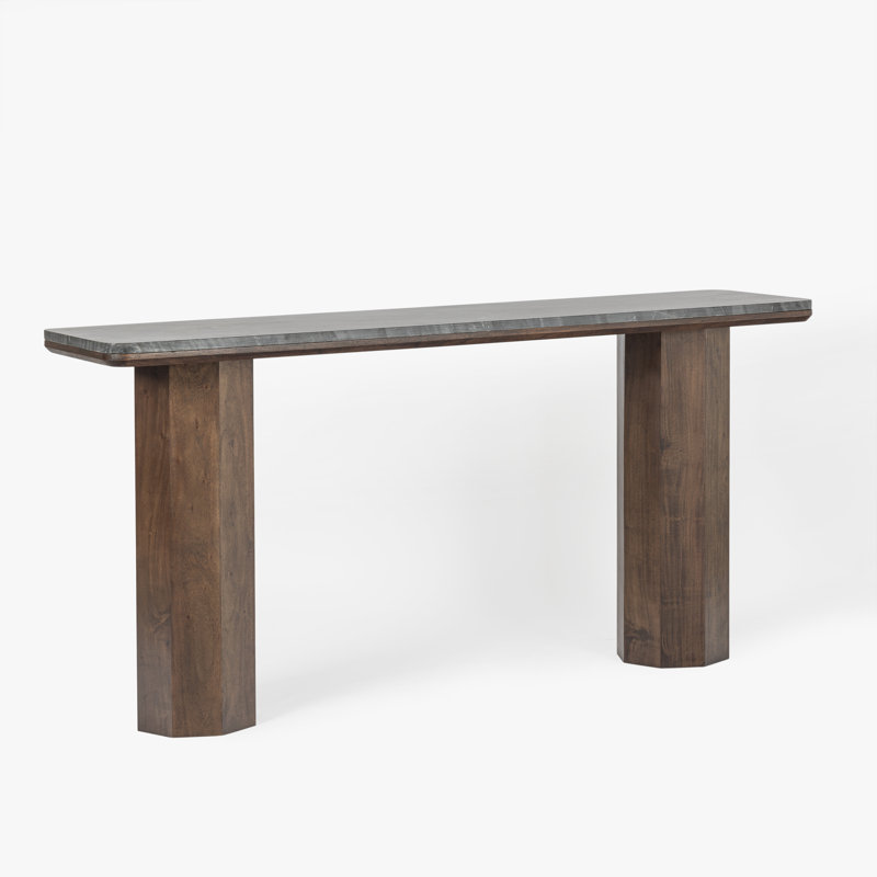 Console en bois massif Kayda