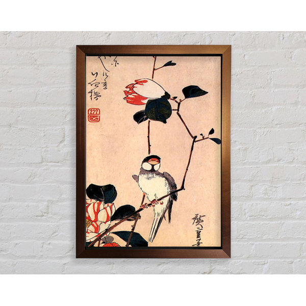 Rosalind Wheeler Java Sparrow On A Magnolia Branch by Hiroshige ...