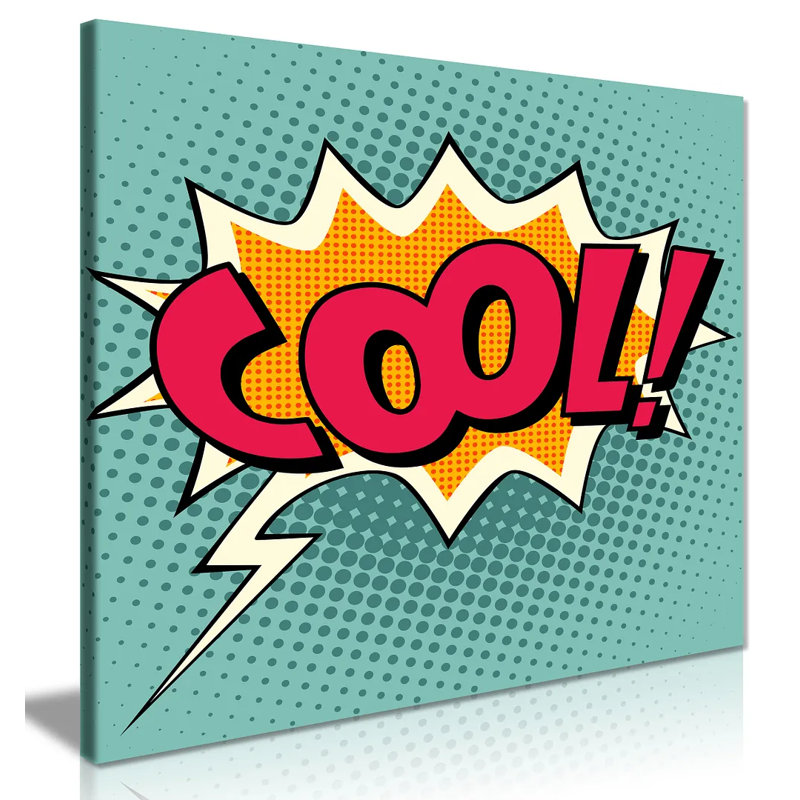 Cool Canvas Wall Art Picture Print - Wrapped Canvas Print, 76cm H x 76cm W