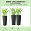 Set Of 2 Flower Pots,Tall Planters,Flower Boxs-149100675