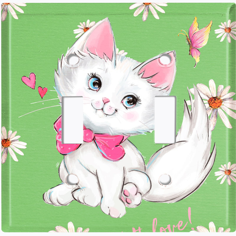 Animals 2 - Gang Toggle Light Switch Standard Wall Plate