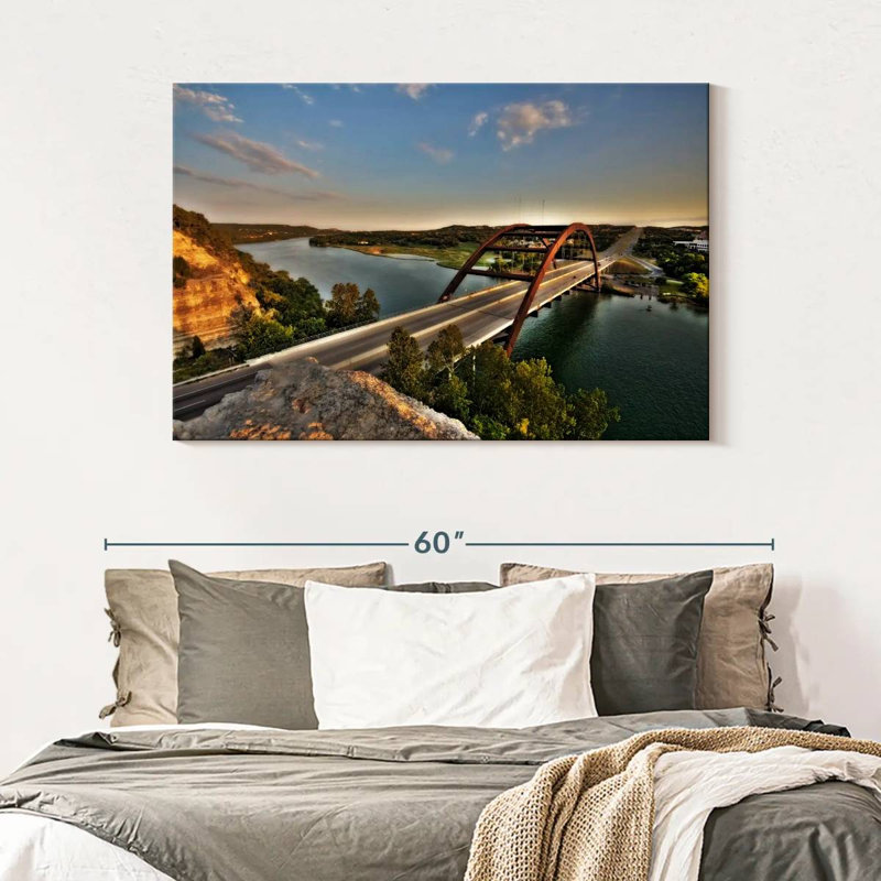 Lilie Pennybacker Bridge Highway, H 32 po x l 48 po