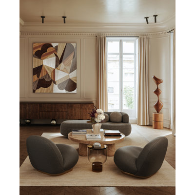 Luxe Pivot Flush Mount
