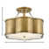 Chance 3-Light Semi-Flush Mount Ceiling Light w/ Etched Lens