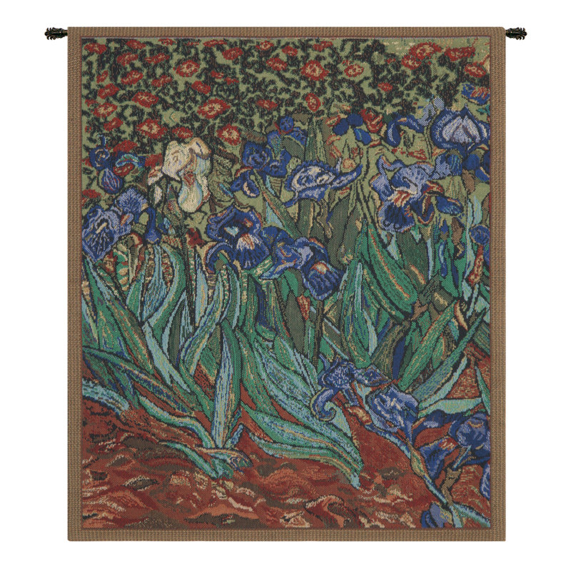 Les Iris Mini Tapestry Wall Art