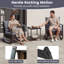 Winston Porter 3 Pcs Patio Rocker Set With 2-tier Coffee Table & Soft Seat Back Cushions Outdoor