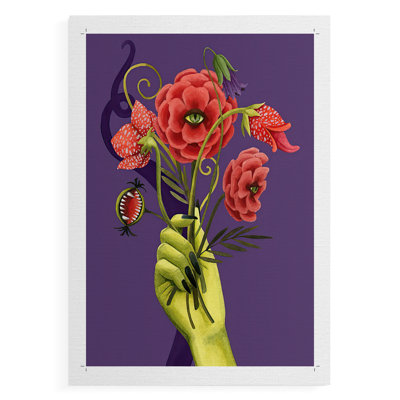 MonstrousPlantsI -Canvas Print Only - NOT FRAMED