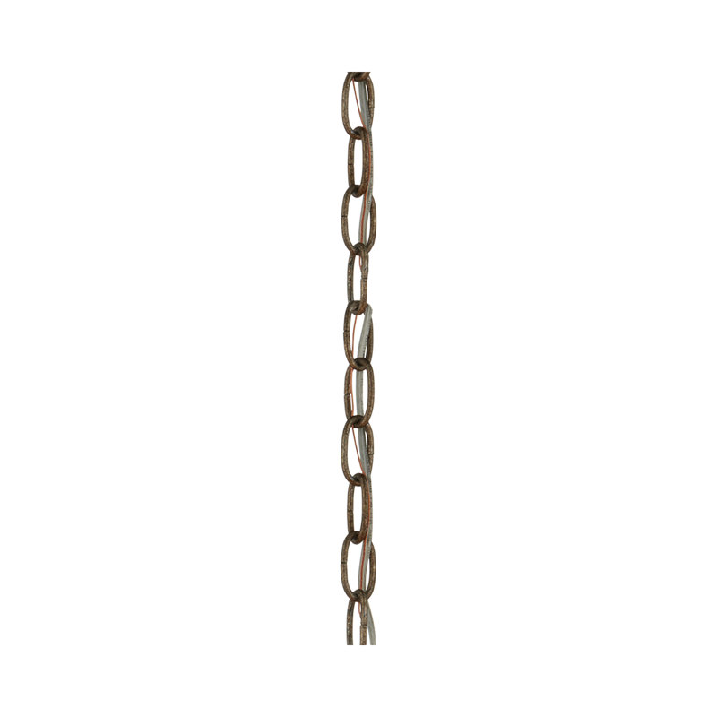 3' Pyrite Bronze Chain, Bronze