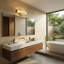 Applique murale pour salle de bain en cristal Golden Ratio