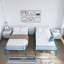 Lit superposé polyvalent en métal avec barrière de sécurité et option de séparation-133400979