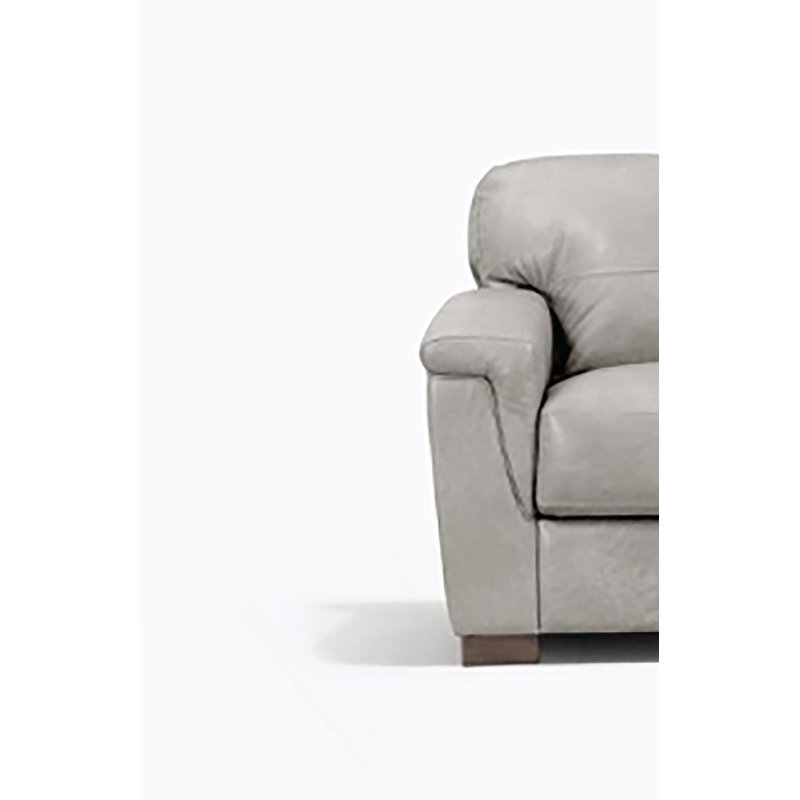 Chaise en cuir Cornelia Beige
