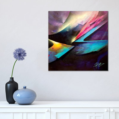 Equal Parts by Michael Goldzweig - Wrapped Canvas Painting