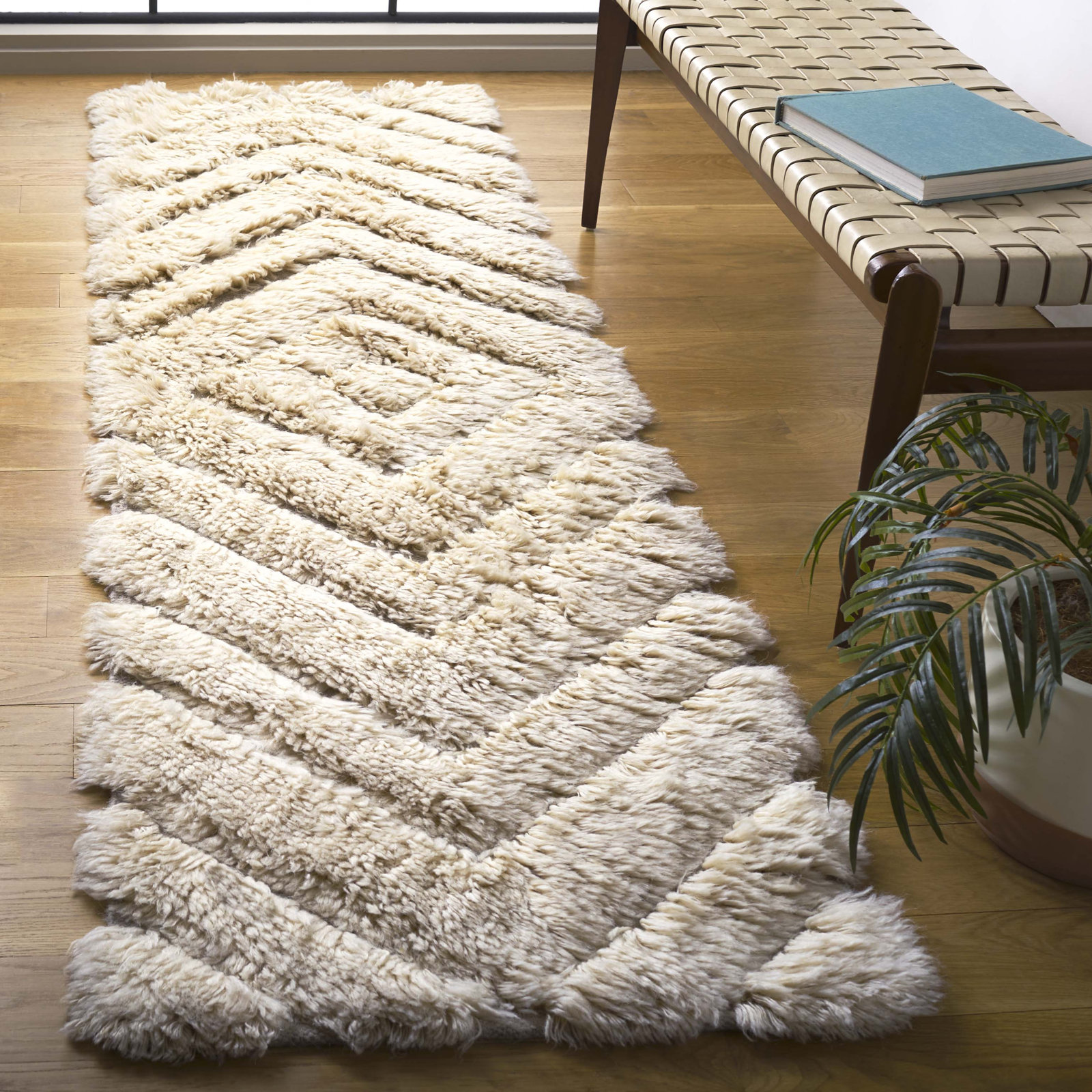 Dabria Hand-Woven Rug, Runner 2'3" x 8'