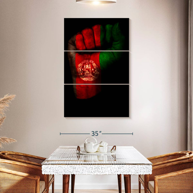 Borges Afghanistan Flag On Fist