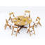 Surfliner Outdoor Teak Dining Set-1514630185