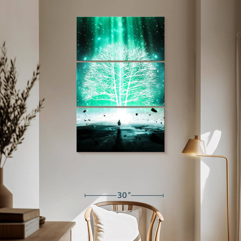 Kelan Life Energy, 65" H x 42" W