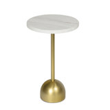 Arthur Accent Table (Polished Nickel)