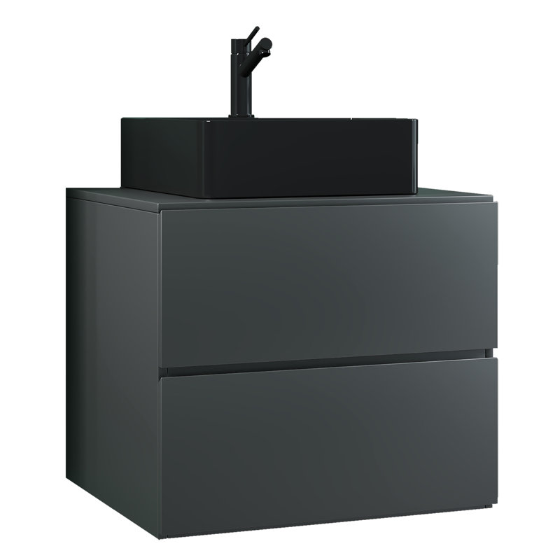 Amileigh Bathroom Furniture Suite, Black