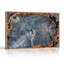 Art mural sur toile bleu et gris-157870123