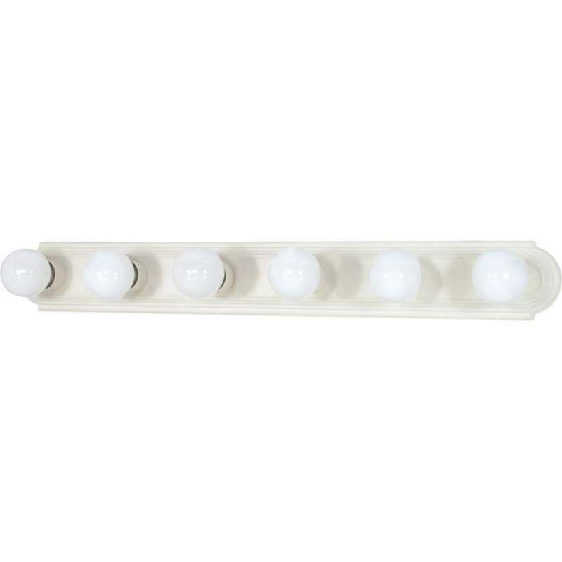Natalia 6 - Light Dimmable Vanity Light, Brushed Nickel, 100 Watt