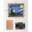 «The Starry Night» par Vincent Van Gogh - reproduction d'art sur toile-1129263718-1129263641