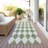 Fayme Washable Geometric Indoor / Outdoor Rug-1070101808