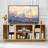 62" TV Stand with Tambour Door-1878368761
