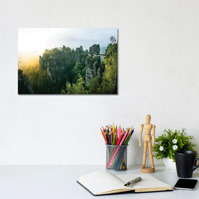 Fighting the Fog 1 Piece Wrapped Canvas Wall Art
