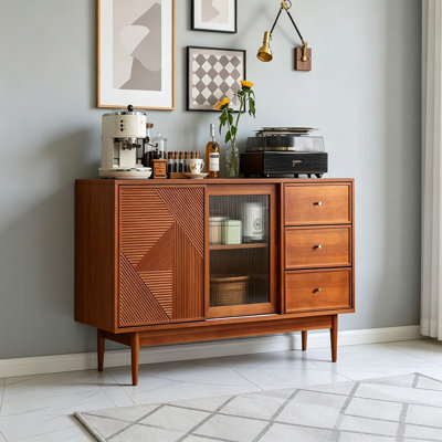 Buffet de rangement rétro multifonctionnel