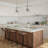 Oder 4- Light Antique Modern Farmhouse Wood Chandelier