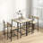 3-Piece Dining Table Set
