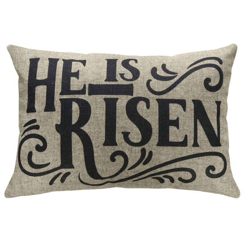 Linen Reversible Throw Pillow