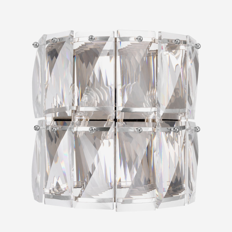 Amazone 3 - Light Flush Mounted Sconce, Transparent