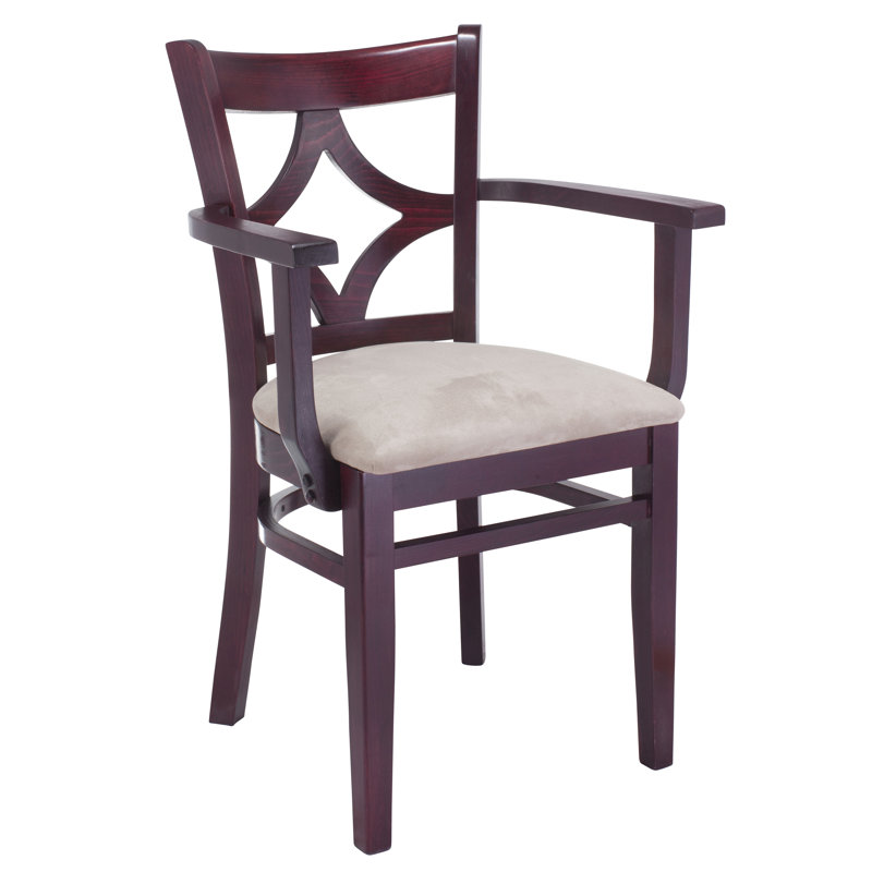 Fauteuil Livermore, Acajou foncé