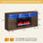 Zev Storage Credenza with Fireplace Included-2092517490-1940628963
