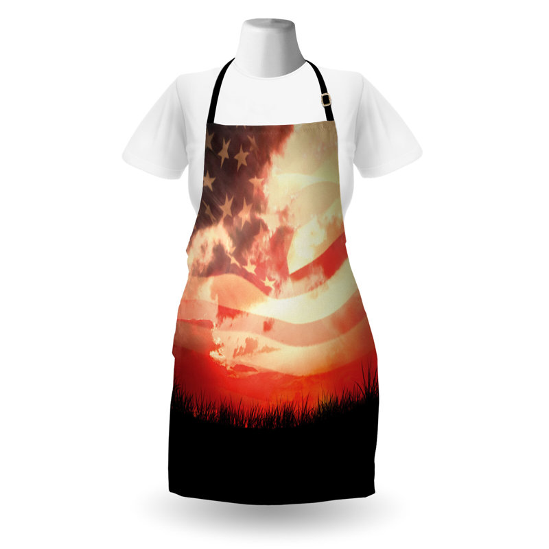 Abstract Bib Apron