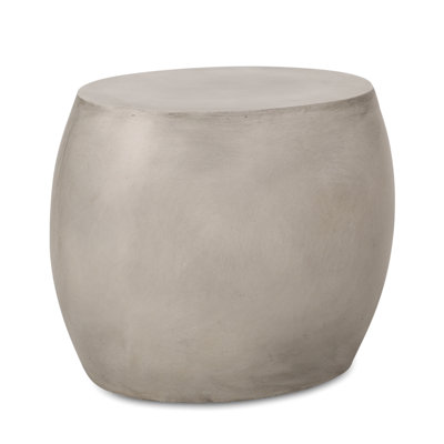 Outdoor Lightweight Concrete Side Table
