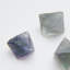 Four Translucent Fluorite (Medium) Palm Crystals from China