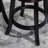 30" Bar Height Stool With Slat Back. Beige Fabric Seat. Swivel Function. Construction. Suits Preferences Back Swivel. Solid Hardwood Frame. Adds Elegance To-226339933
