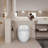1-Piece 1.28 GPF Single Flush Egg Shape Toilet