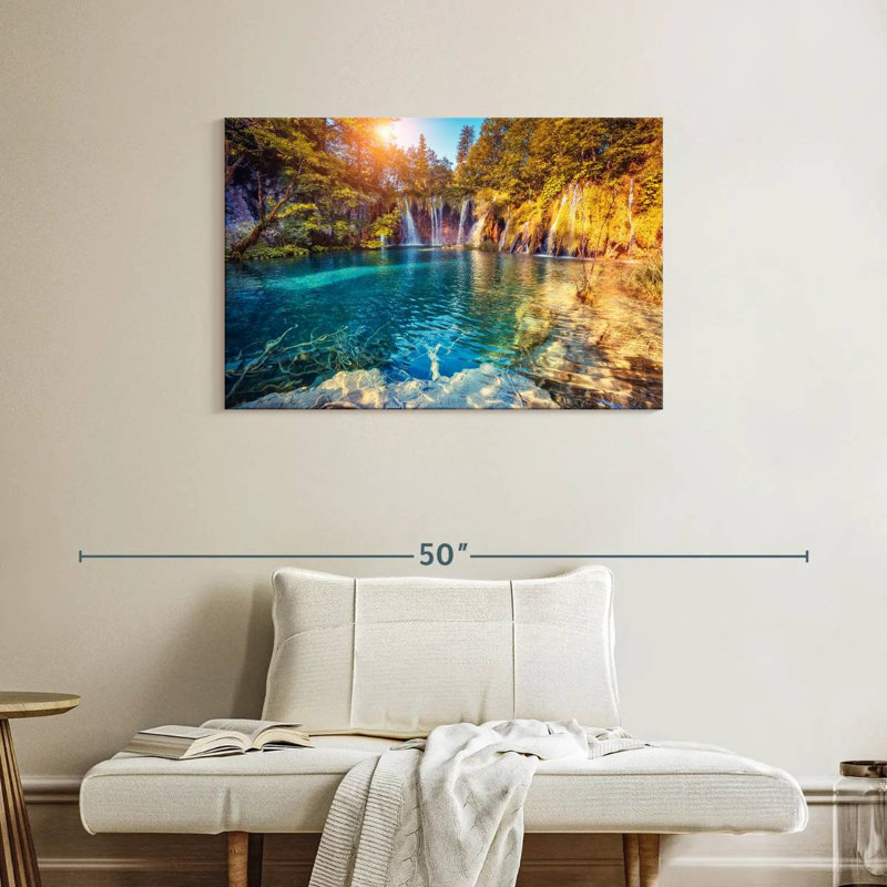 Parc national Alvord Plitvice Lakes, H 24 po x l 36 po