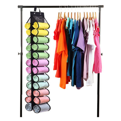 Porte-rouleau pliable pour vêtements