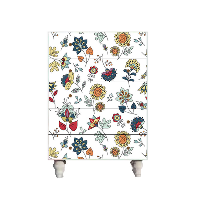 Modern Painted 5-Drawer Accent Chest