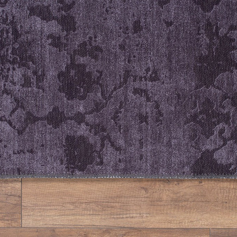Luxurious Machine Washable Area Rug, 4.9 x 7.5 Feet, 100% Polyester, 1850 g/m², Pile Height: 0.2 inches | Eco-Friendly Recycled Poly Cotton Backing | Perfect for Living Room & Bedroom, Soft and Durable Design
