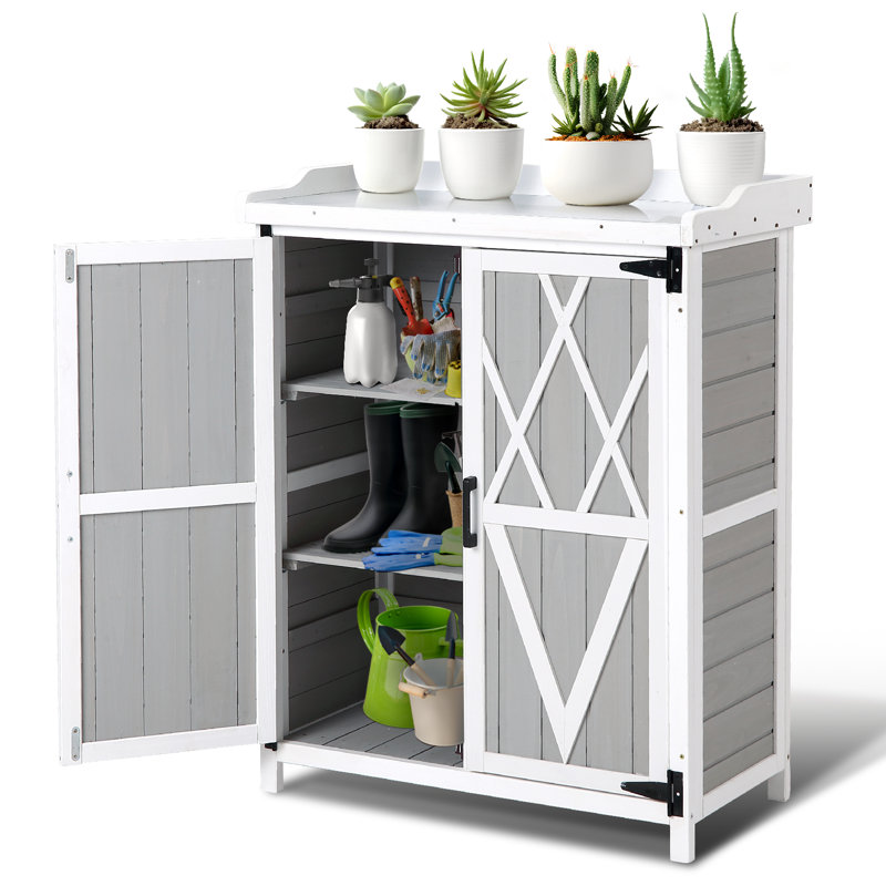 Wood Potting Bench