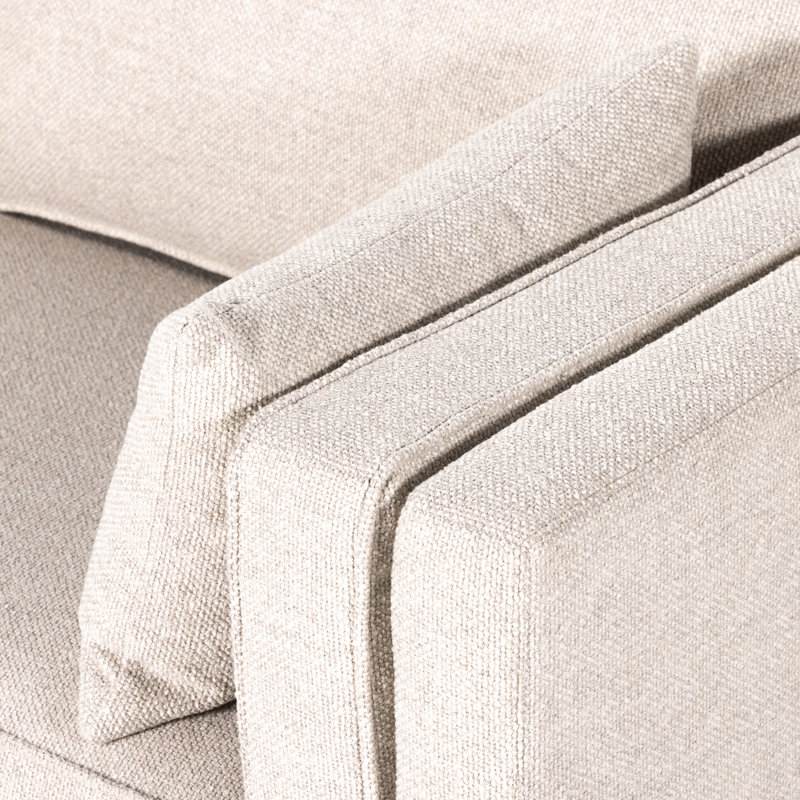 Lawrence Sofa-87"-Nova Taupe, Nova Taupe 100% Polyester